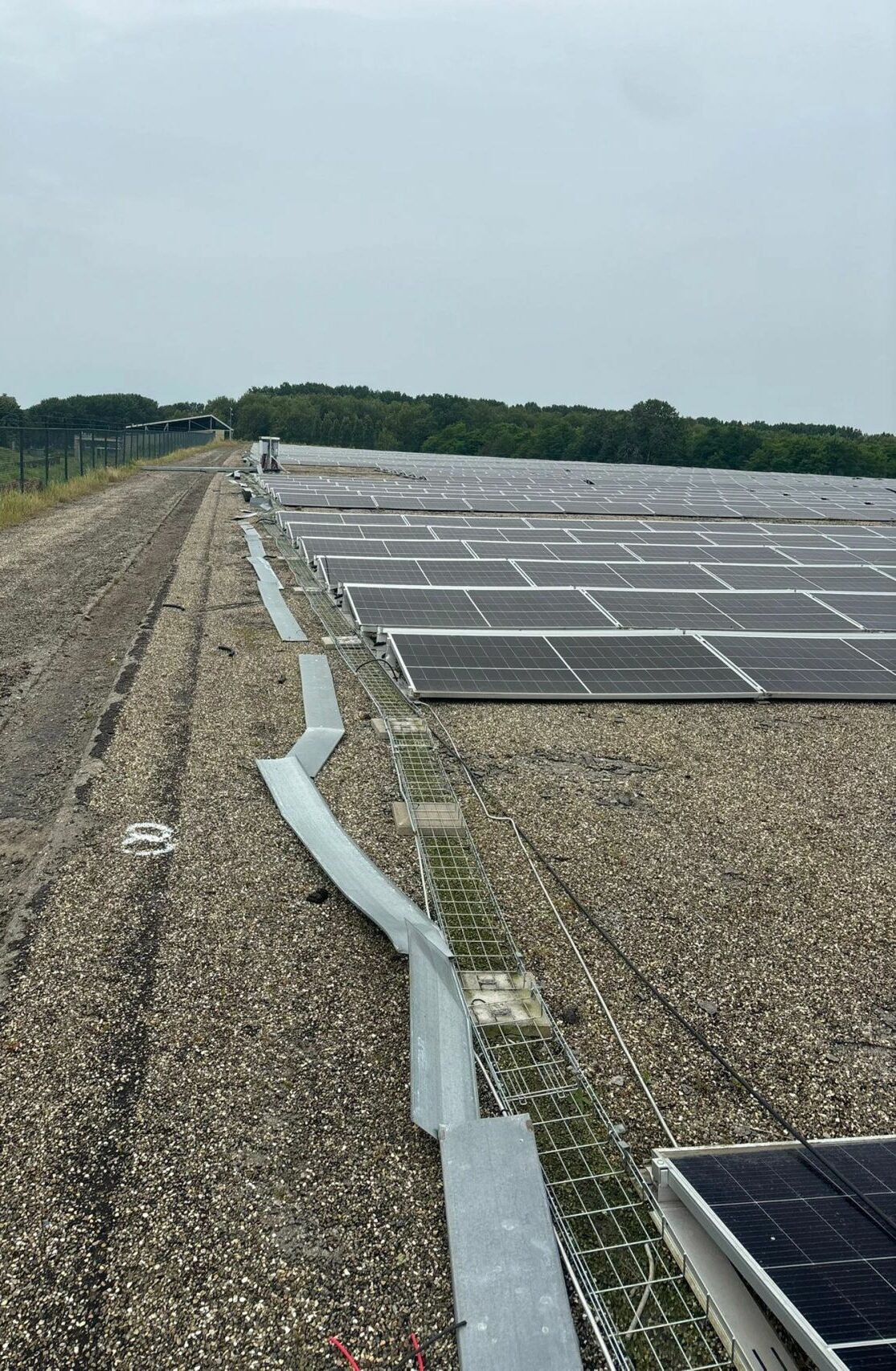 Solarif Risicobeheer - Zonnepark - Diefstal van DC-kabels
